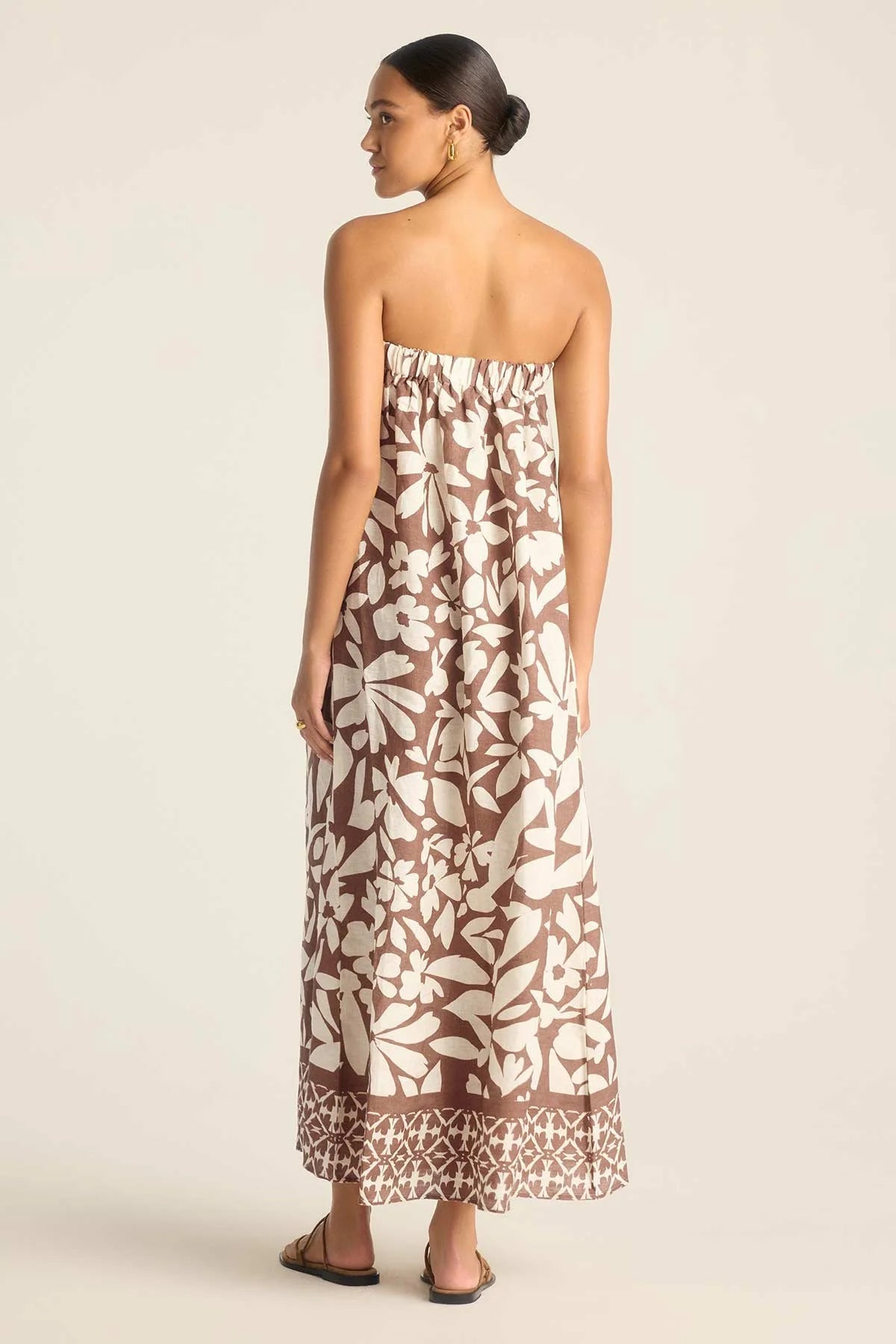 Soliel Dress - Desert Flower EcoLinen