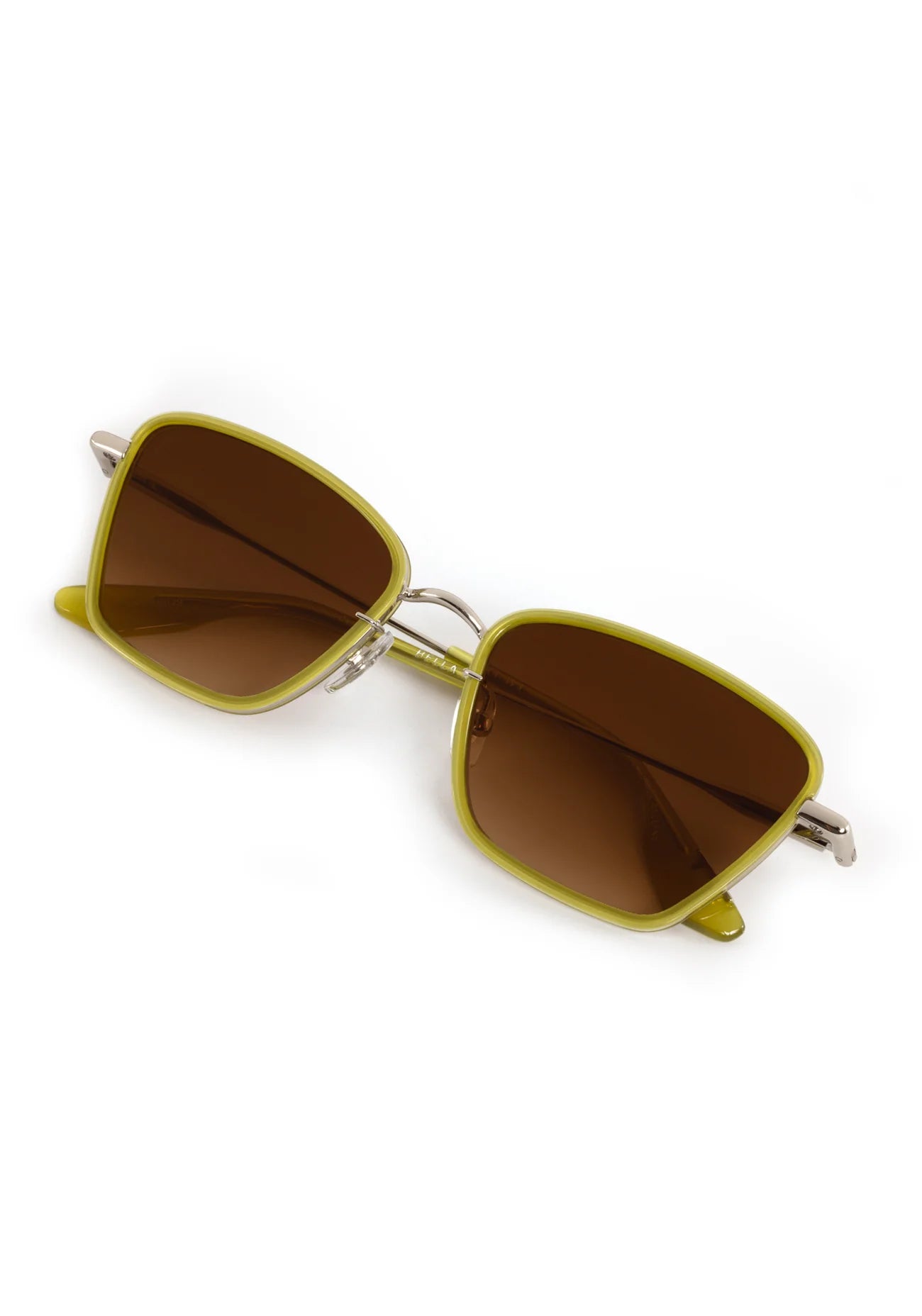 Bella | Silver + Chartreuse