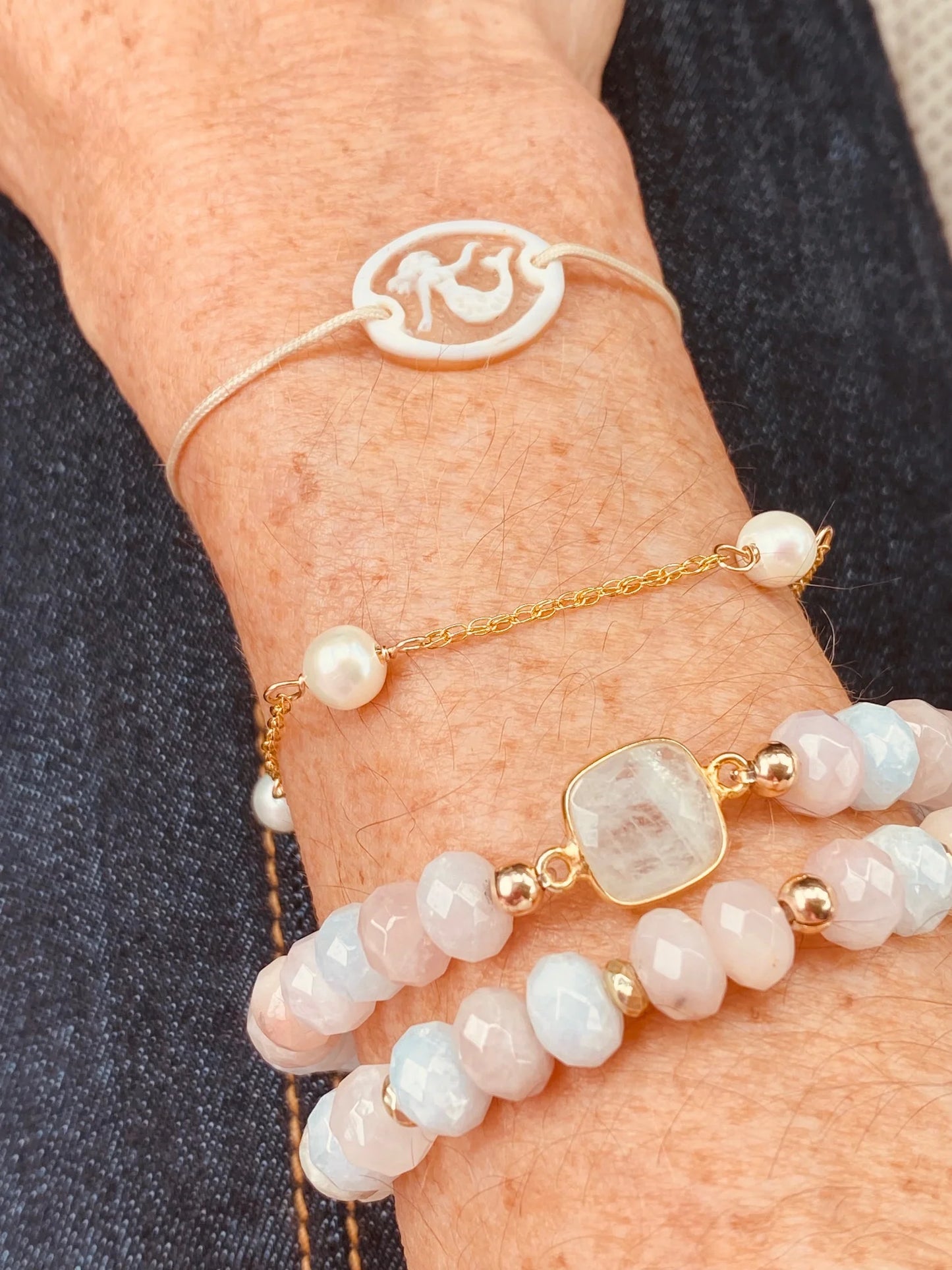 Blushing ‘n Pink Bracelet Duo
