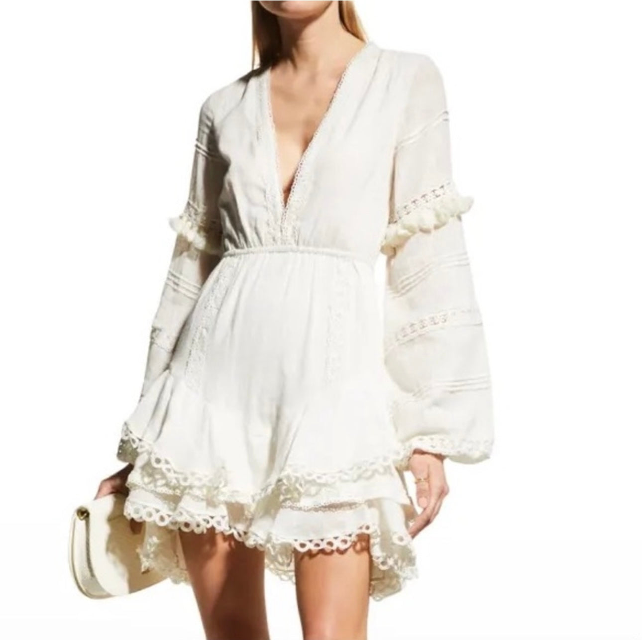Ruby White Dress