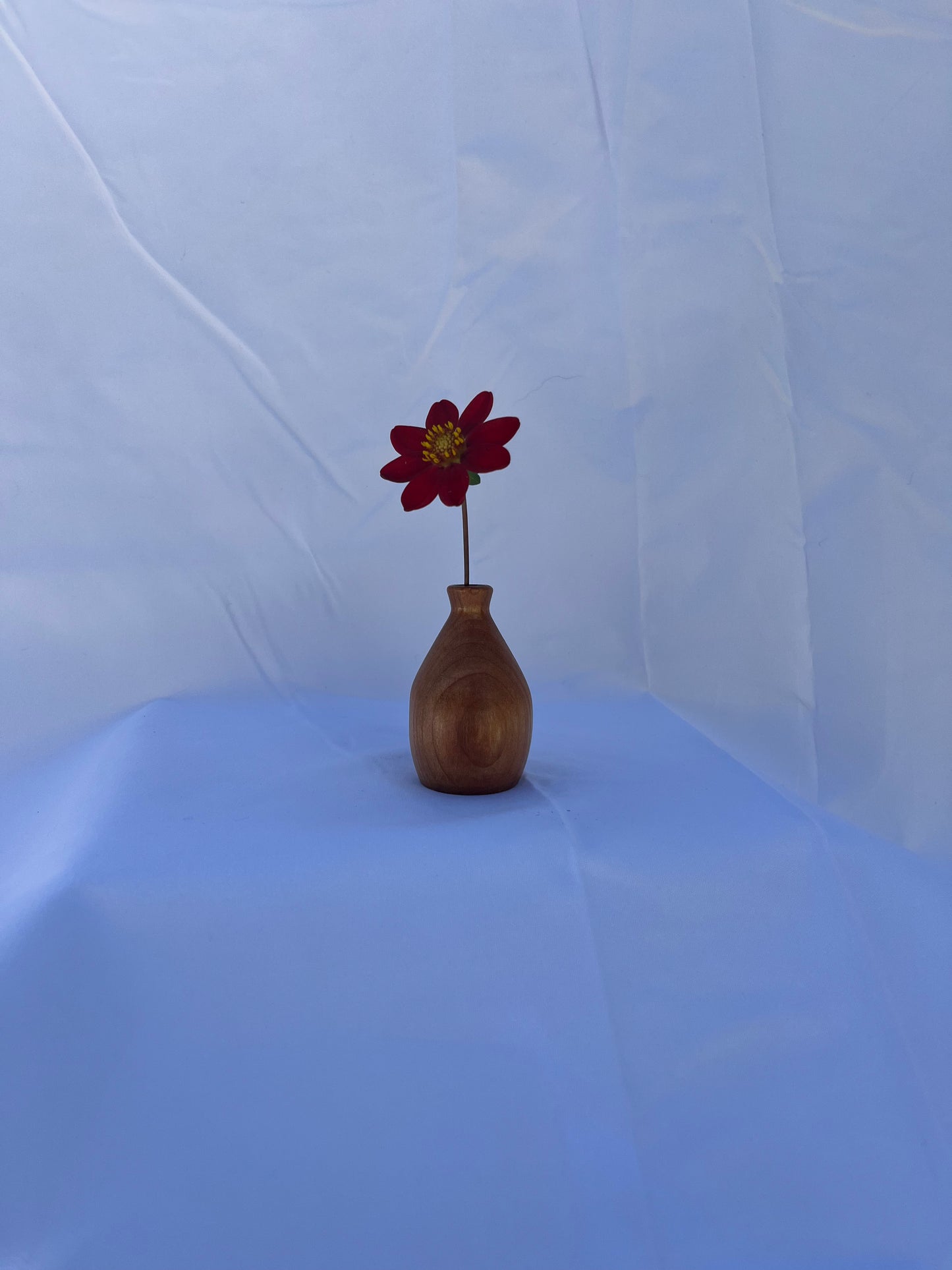 Vase Wooden Small