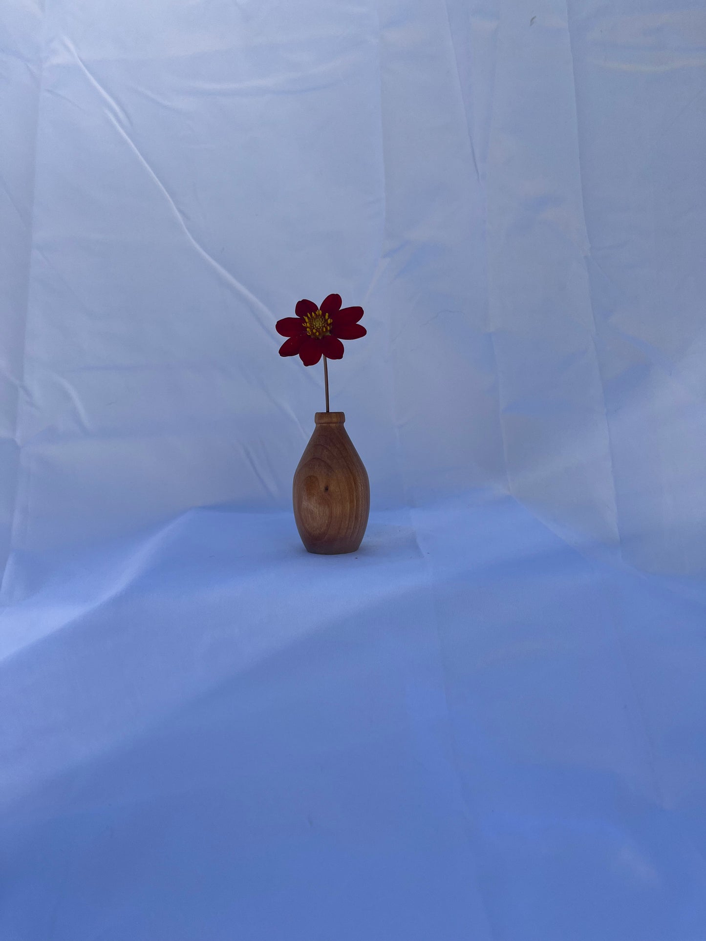 Vase Wooden Small