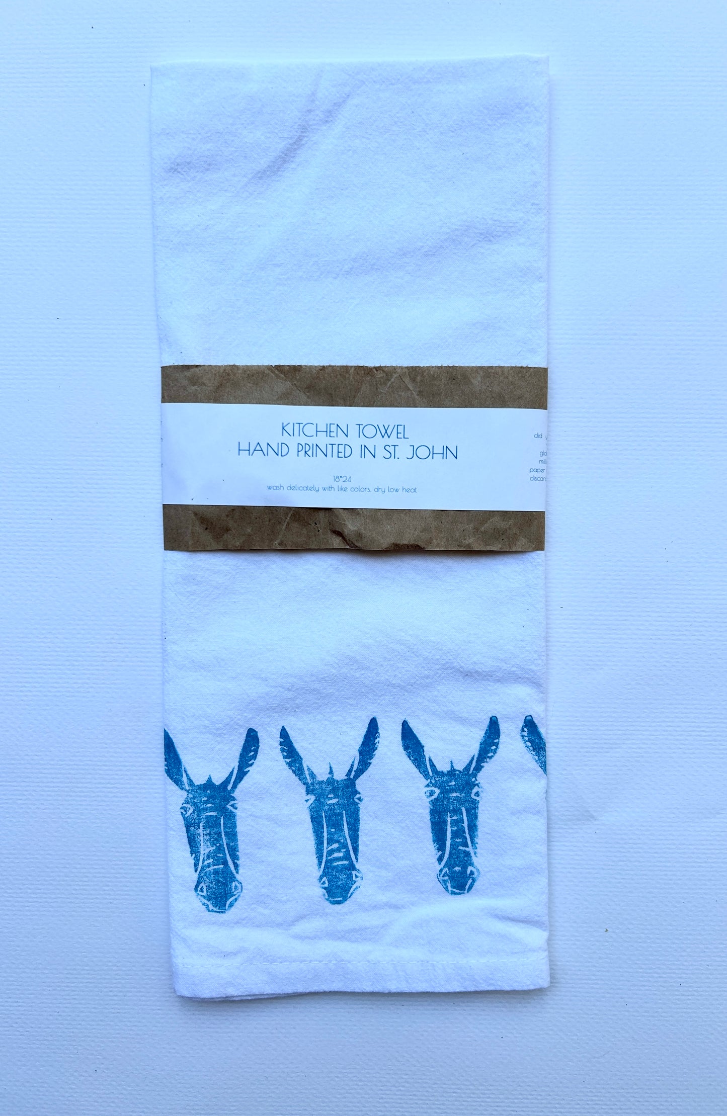 Donkey Printed Towel Handmade