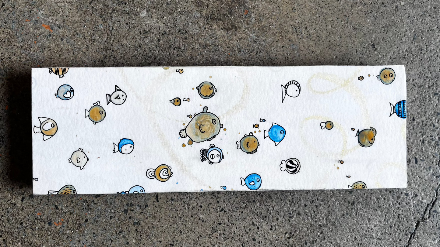 Circle Doodle Fish
