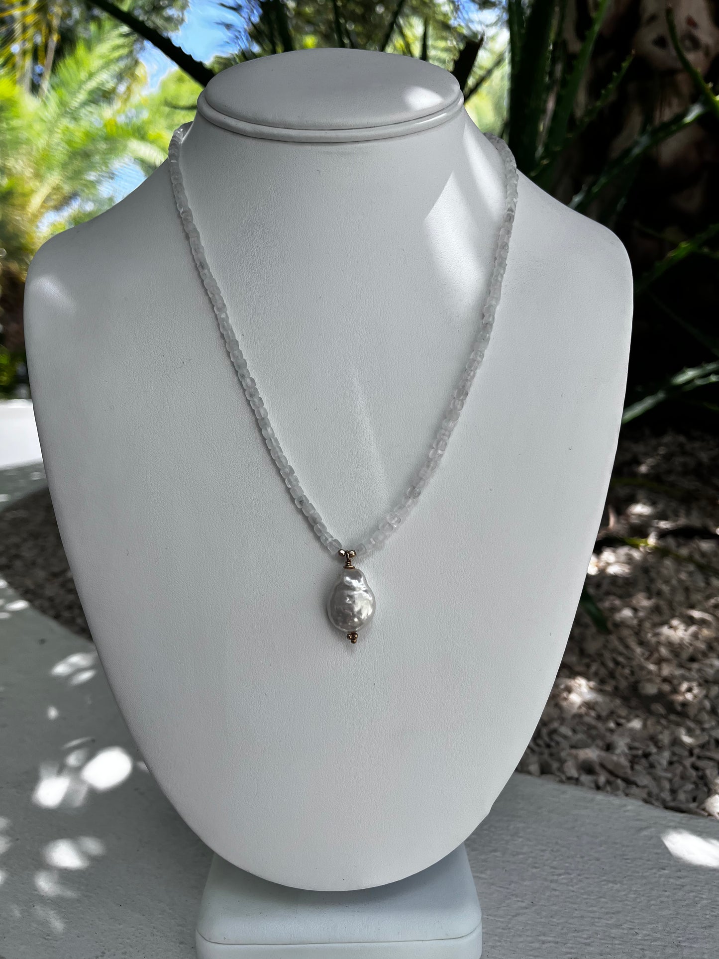 Moonstone Necklace Locally Made