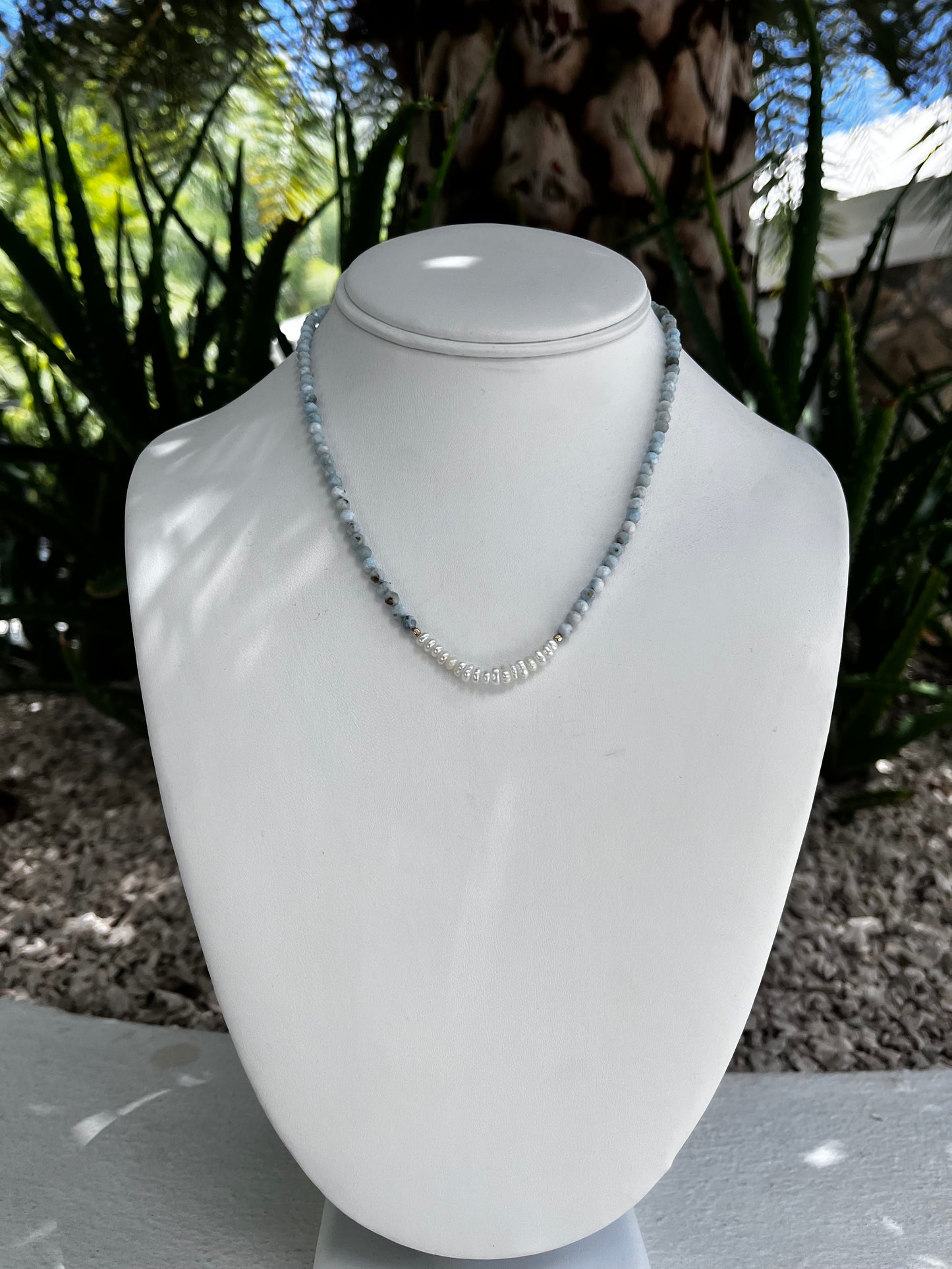 Larimar Necklace Locally Made
