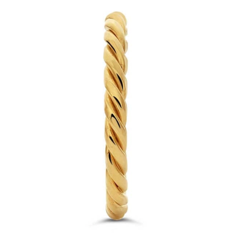 Double Twisted 14/20 Ring
