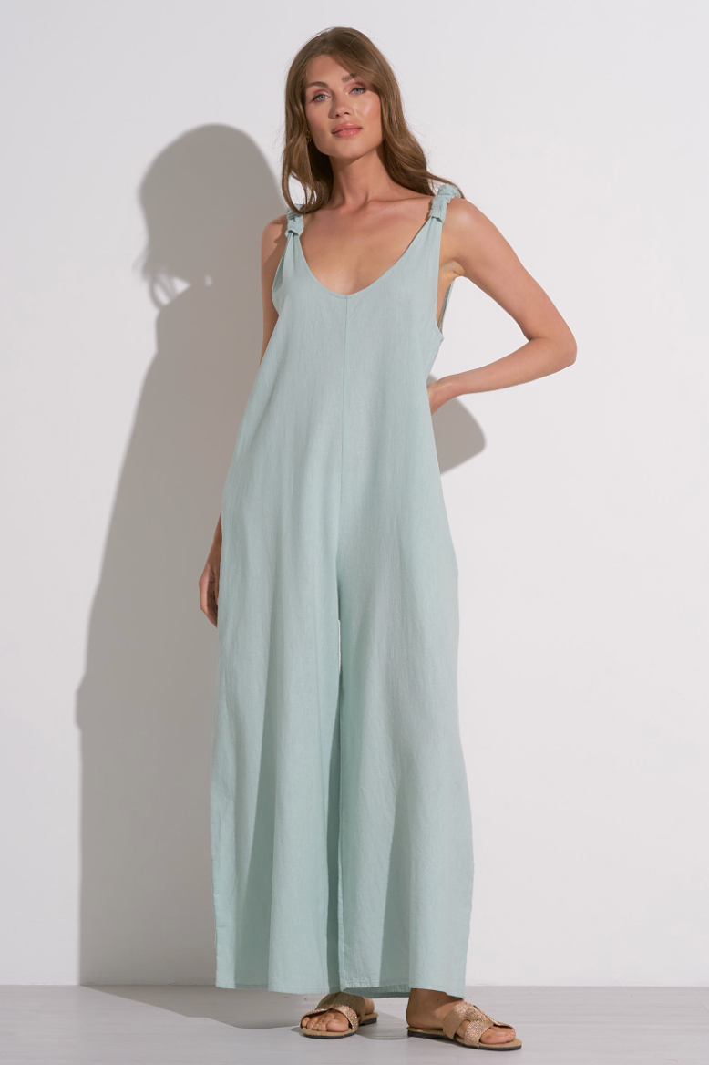 Teal Oversized Jumpsuit
