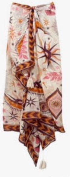 Mystic Eye Print Sarong Wrap Scarf