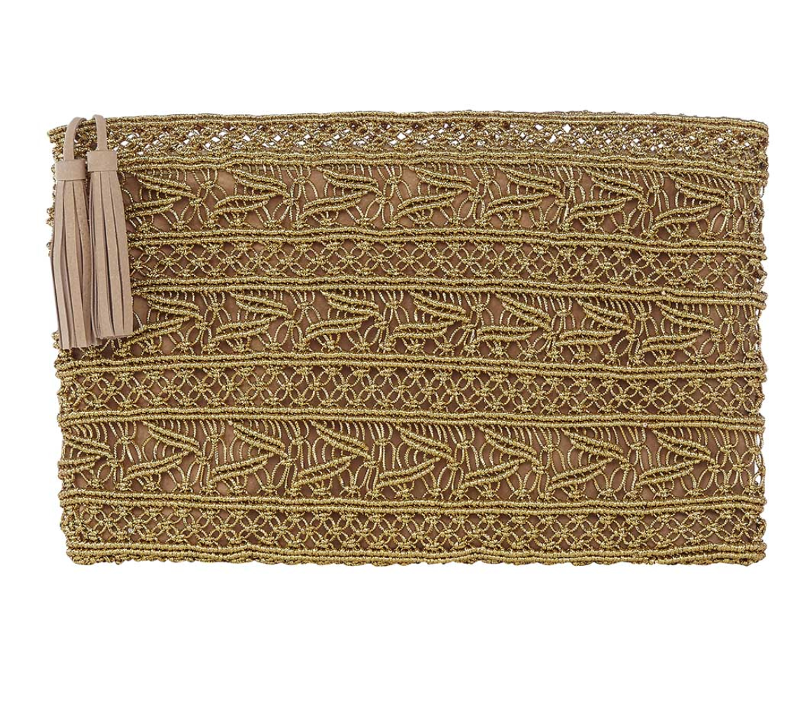 Cairo Gold Clutch