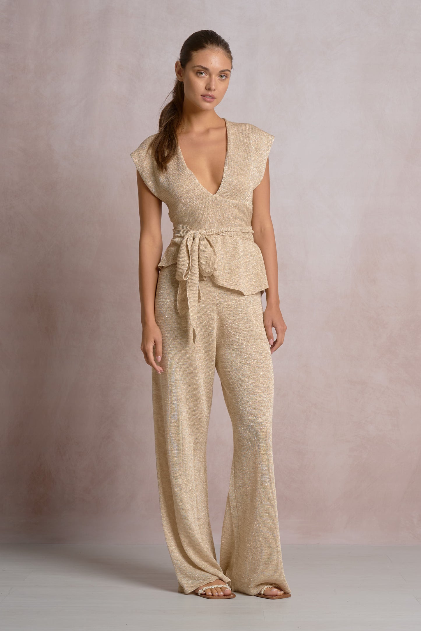 Naturall Plunge Neck Top