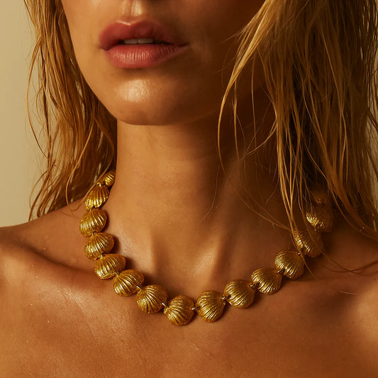 Berta Shell Choker Necklace