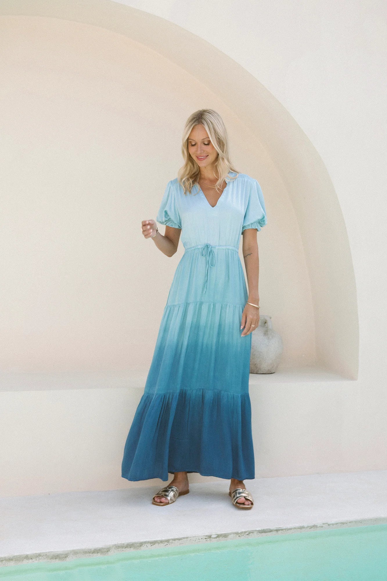 Dip Dye Palma Maxi Dress