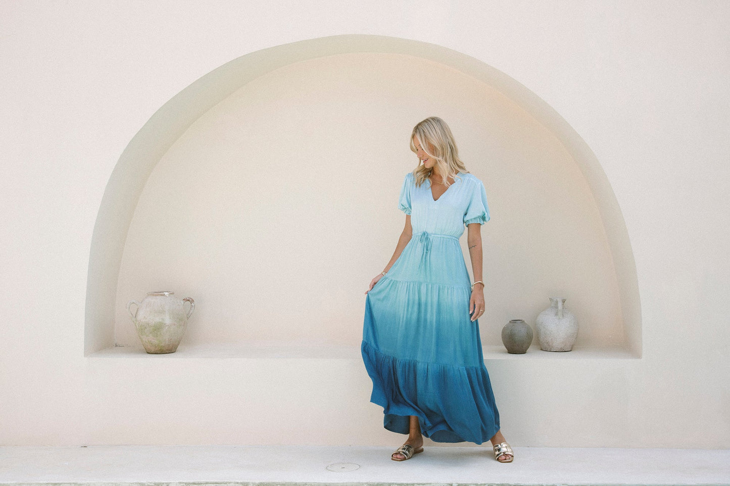 Dip Dye Palma Maxi Dress