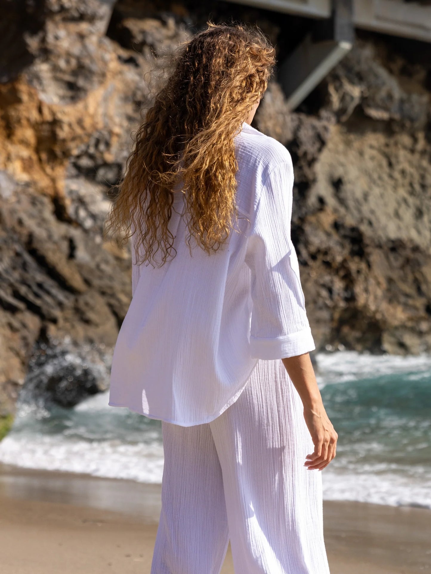 Aura Maxi Shirt