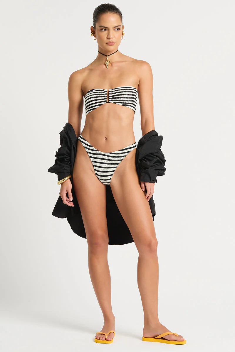 Blake Bandeau - Black Dot Stripe