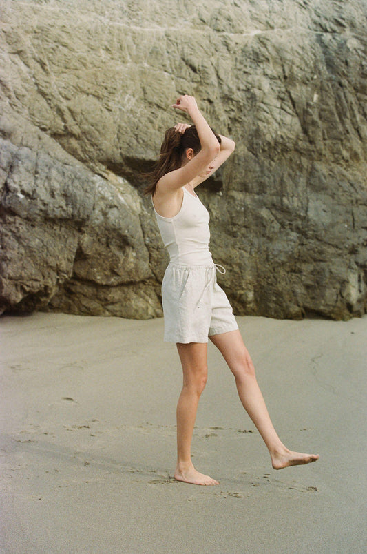 Christal Tie Waist Shorts