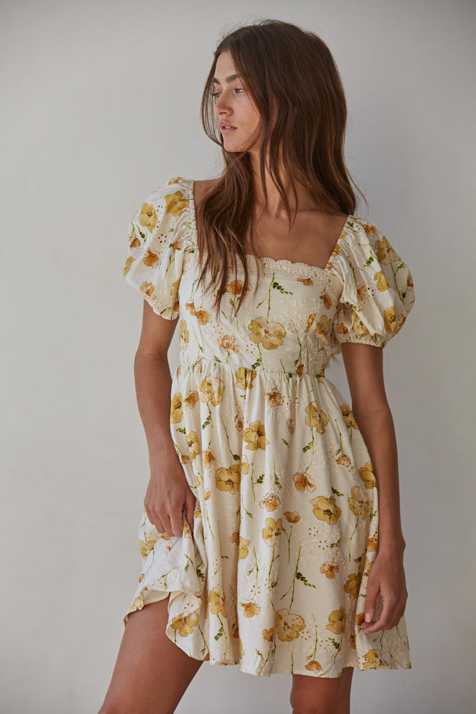 Lush Garden Mini Dress