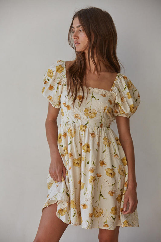 Lush Garden Mini Dress