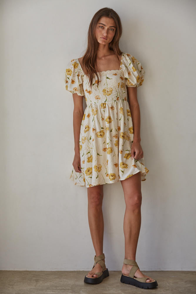 Lush Garden Mini Dress