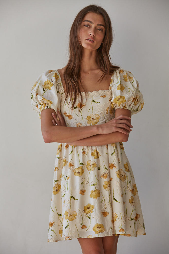 Lush Garden Mini Dress
