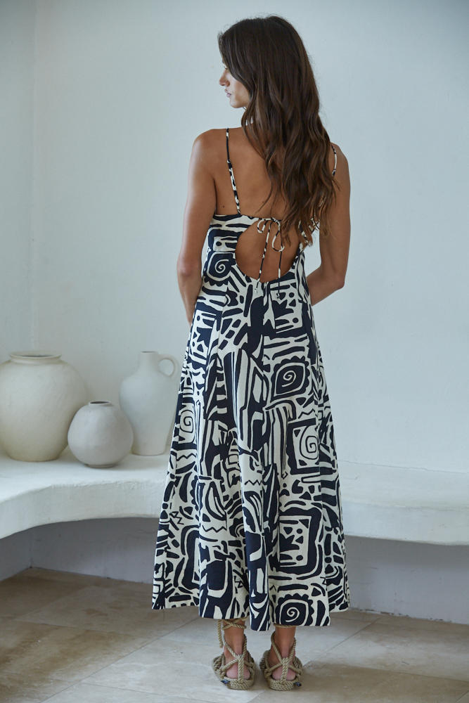 Ibiza Midi Dress Woven