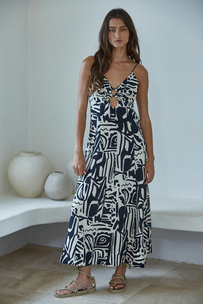 Ibiza Midi Dress Woven