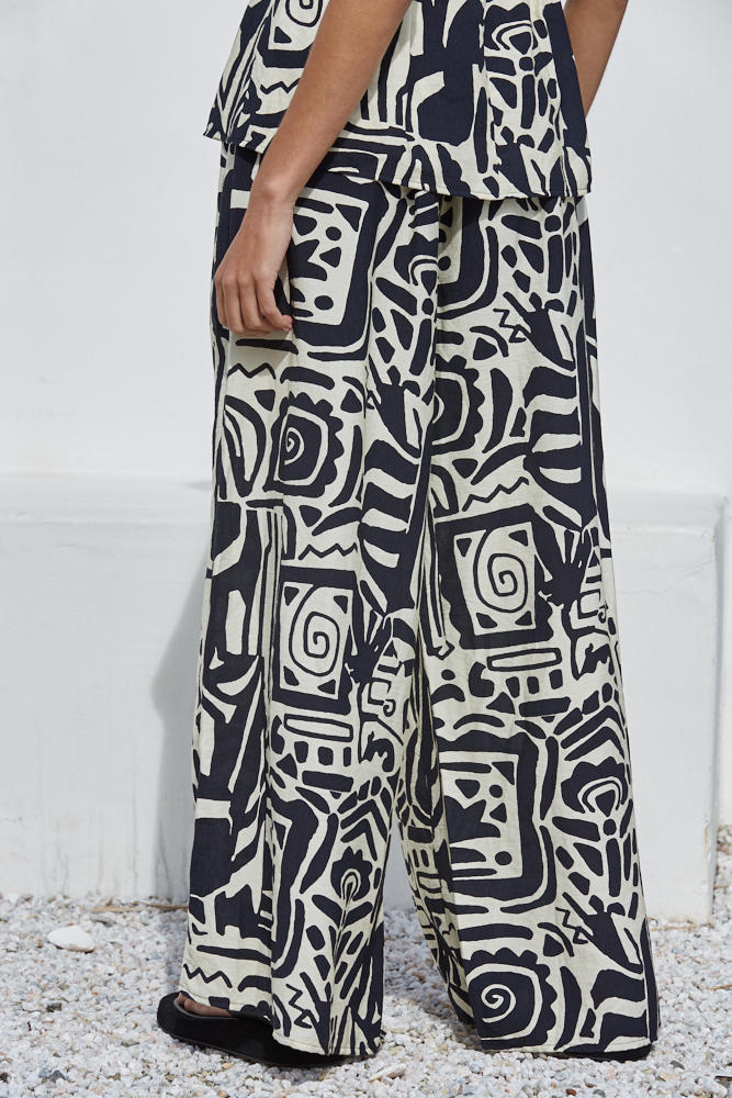 Ibiza Wide Leg Pants Woven