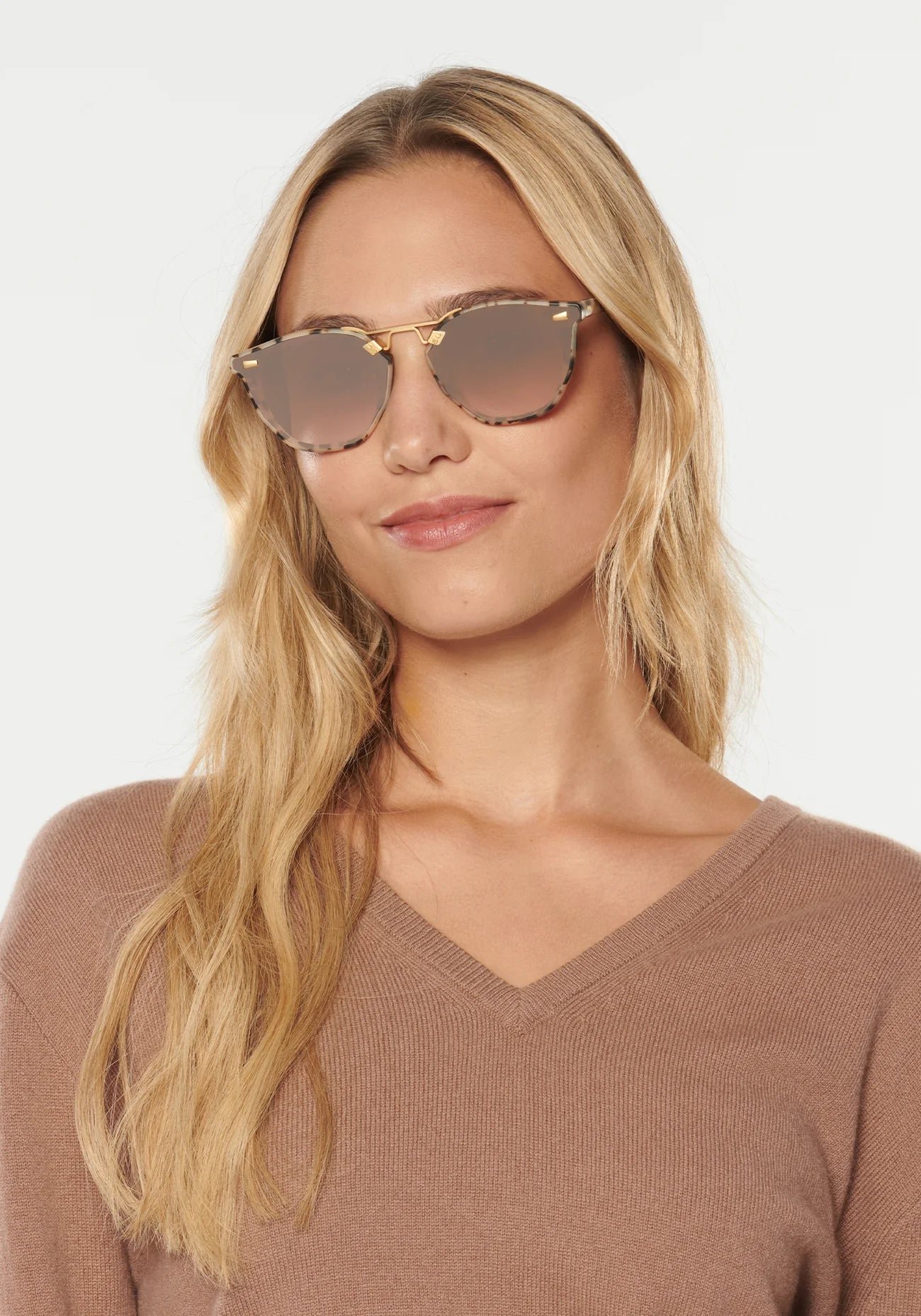 Beau Nylon | Matte Oyster 18k Mirrored