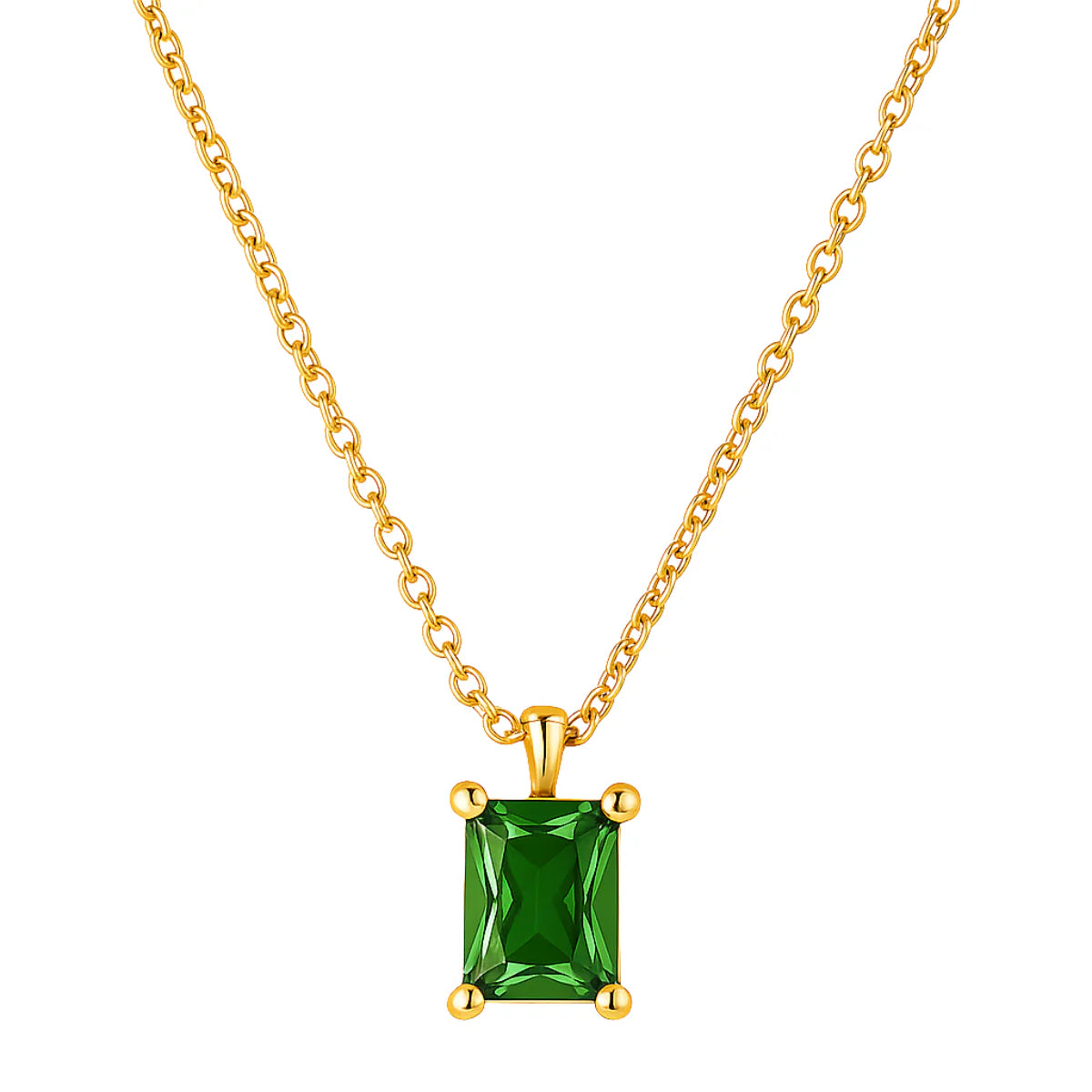 Bethany Baguette Necklace