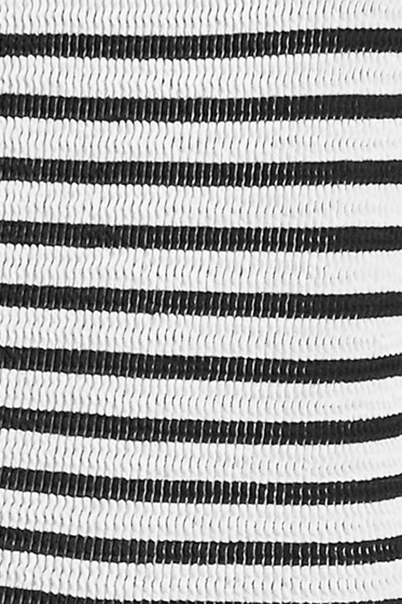 Christy Brief - Black Dot Stripe