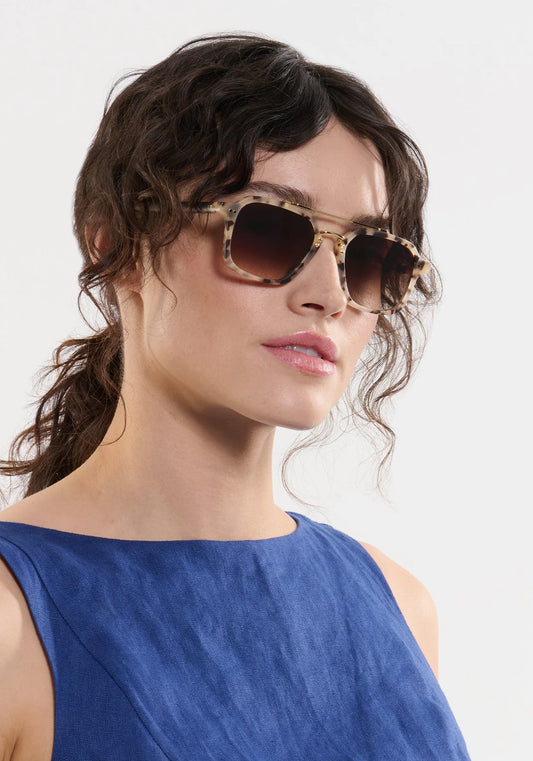 Colton | Matte Oyster 18k