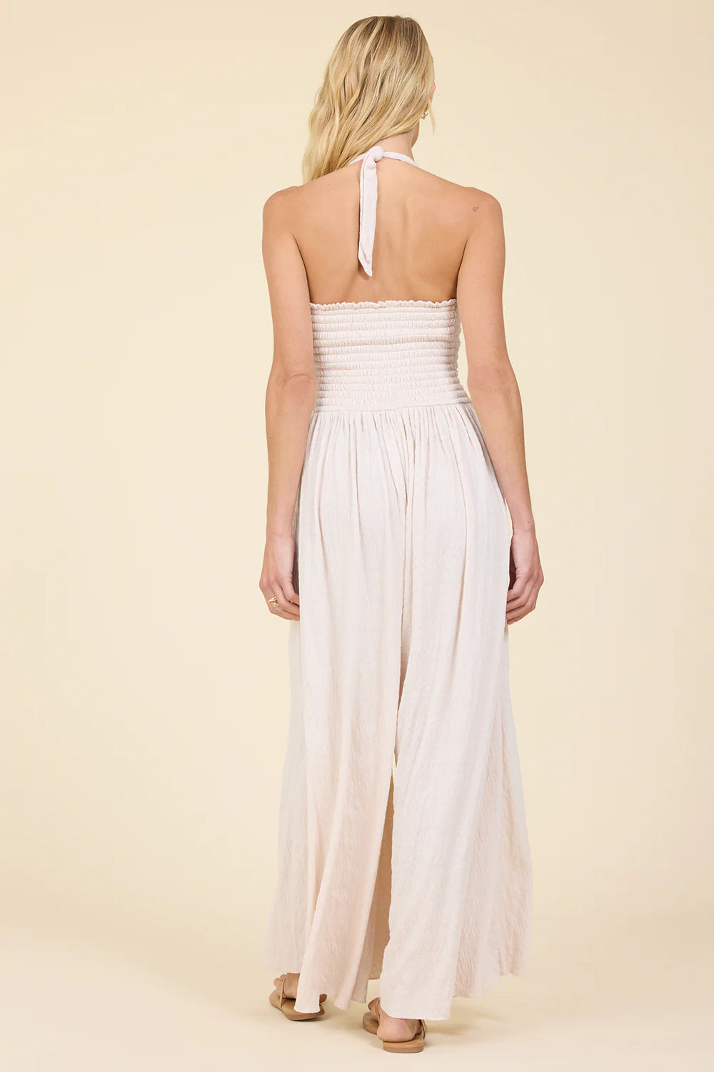 Crinkle Knit Jumpsuit