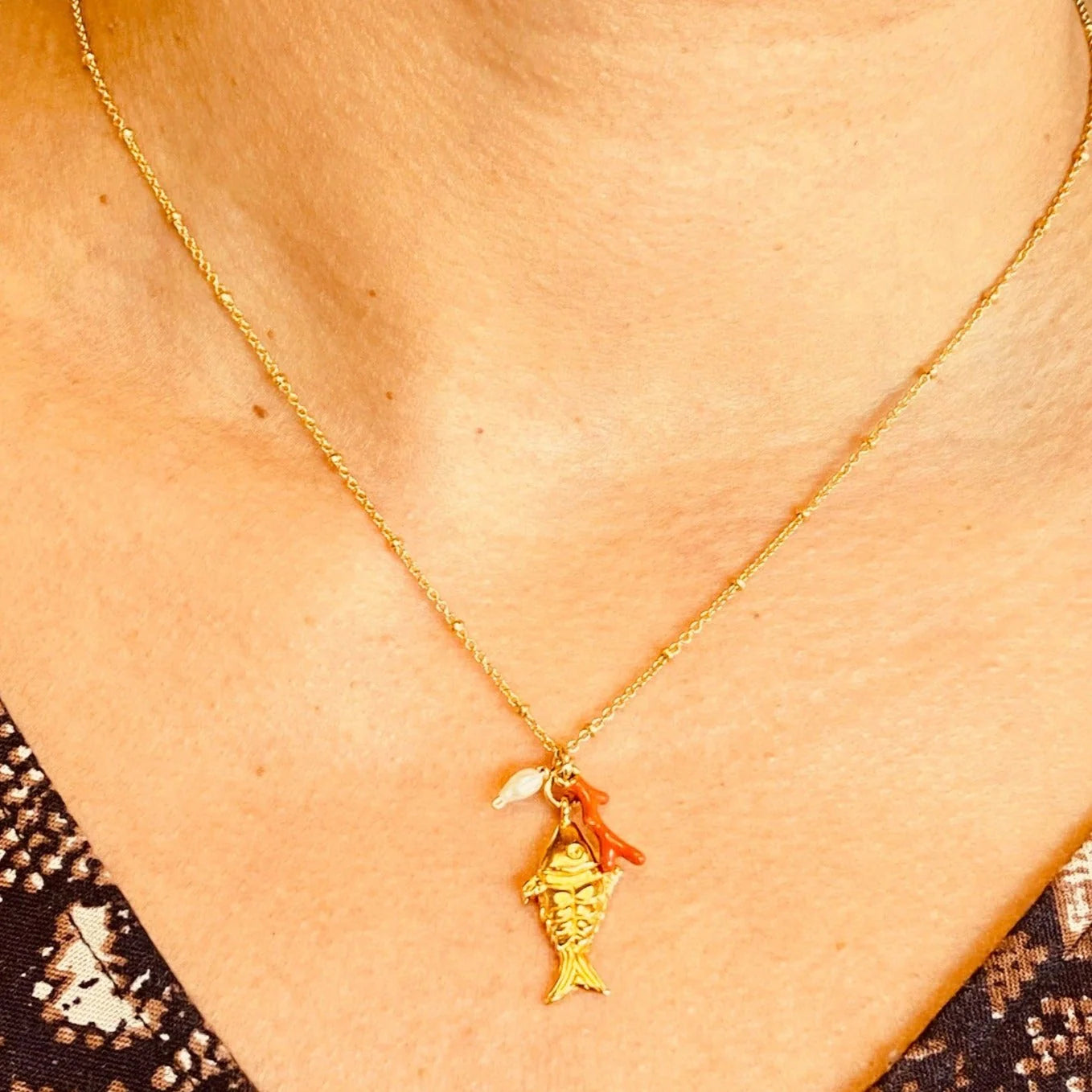 Fish Trio Necklace