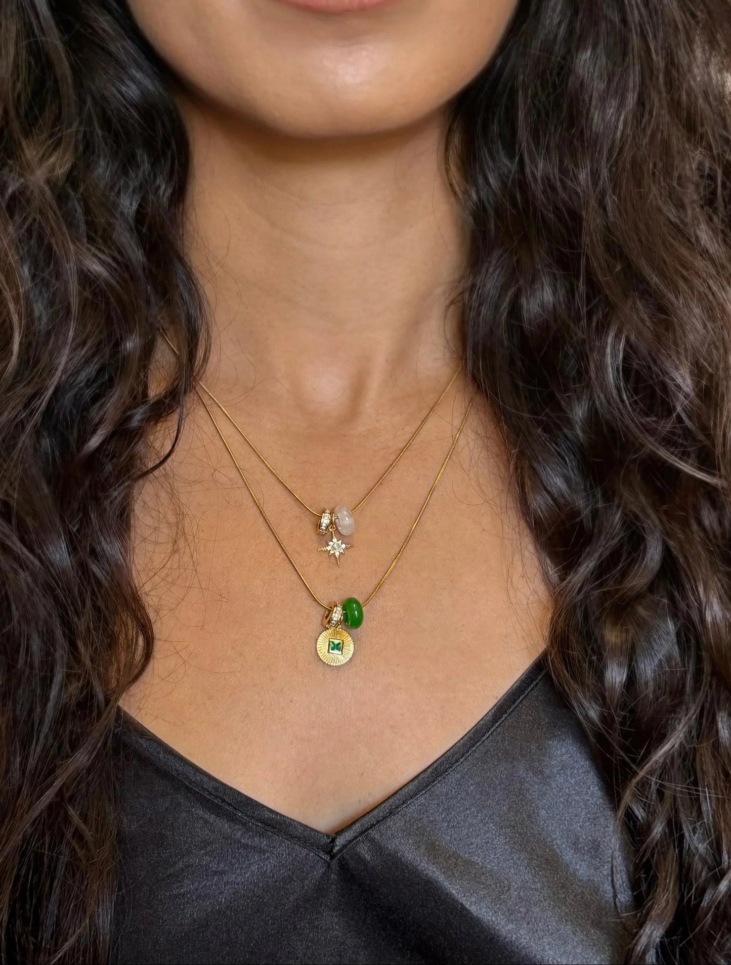 Gleam Charm Set Necklace