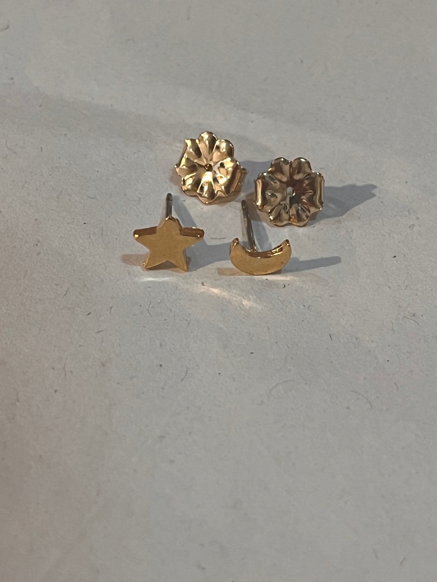 Moon + Star Studs