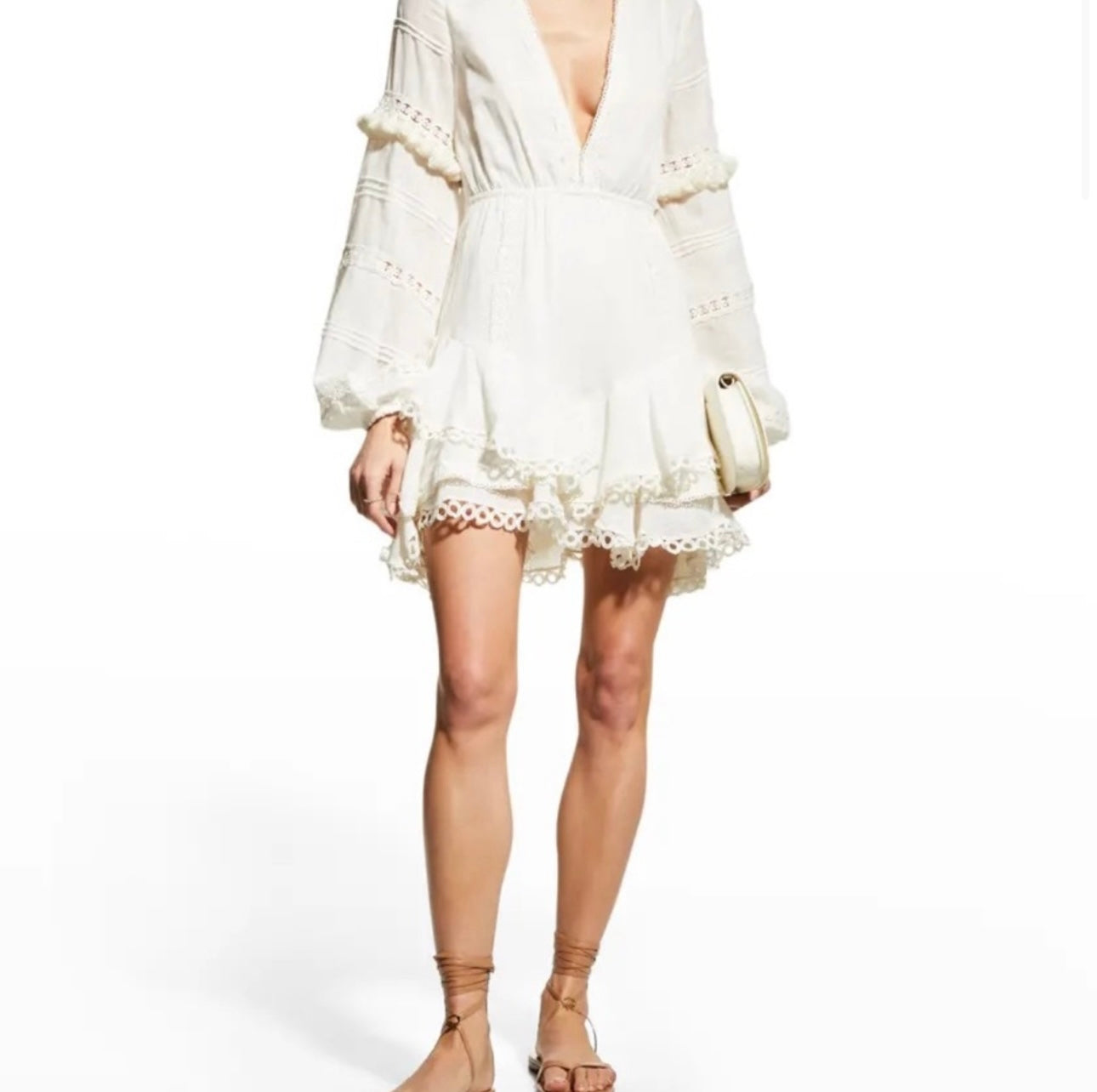Ruby White Dress