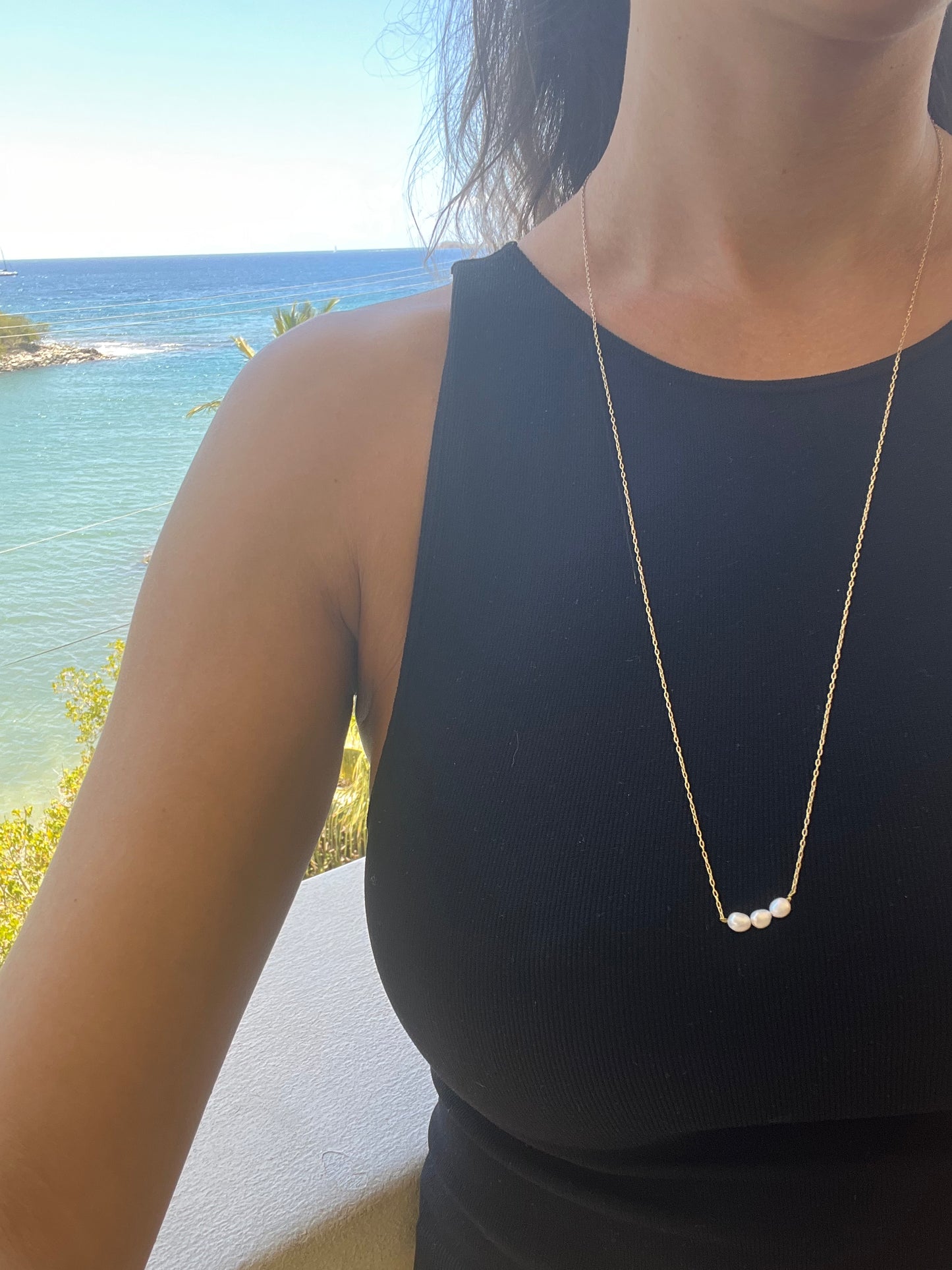 Fresh Water Pearl 14/20 Chain