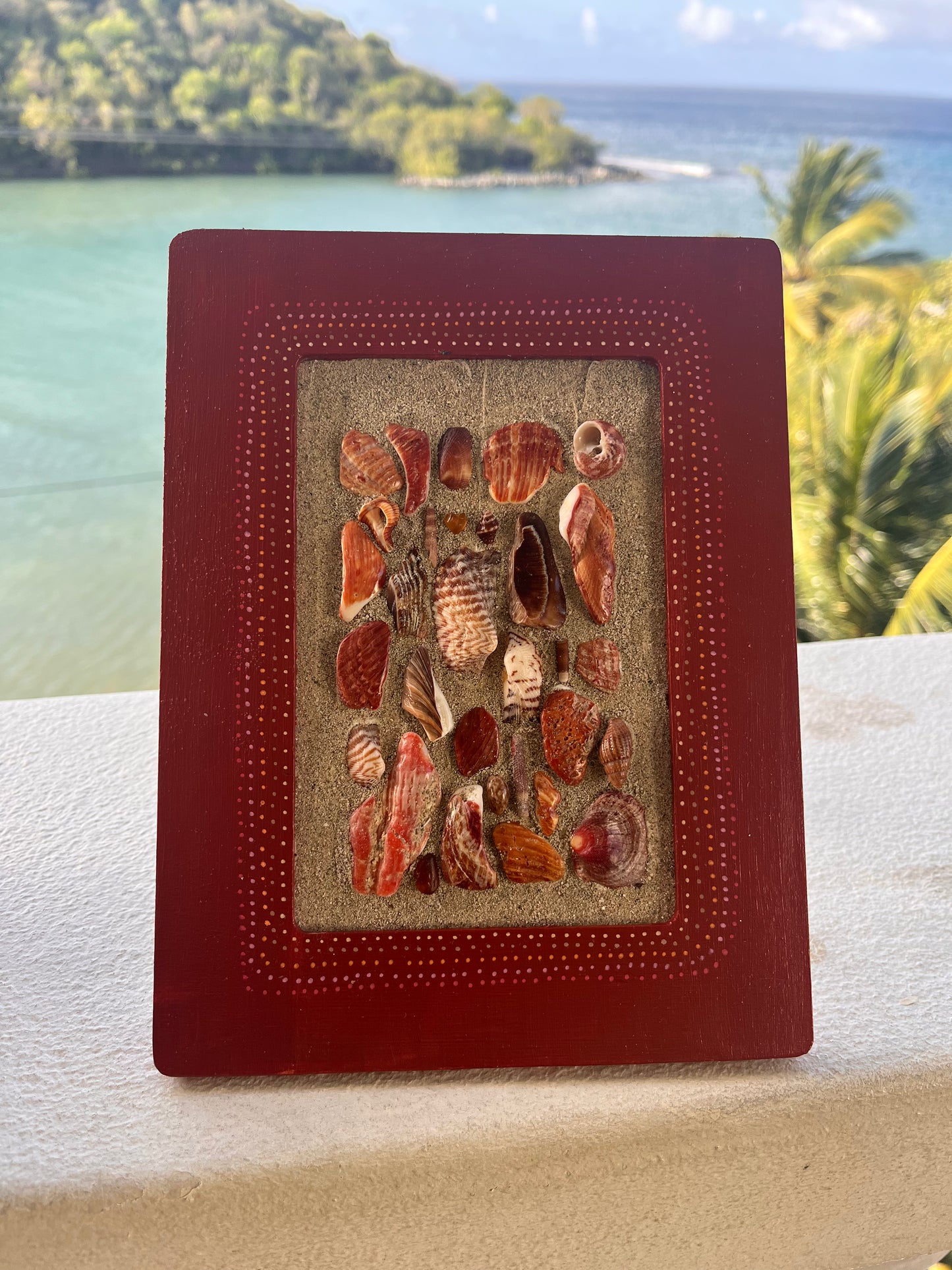Reds Shell Mosaic