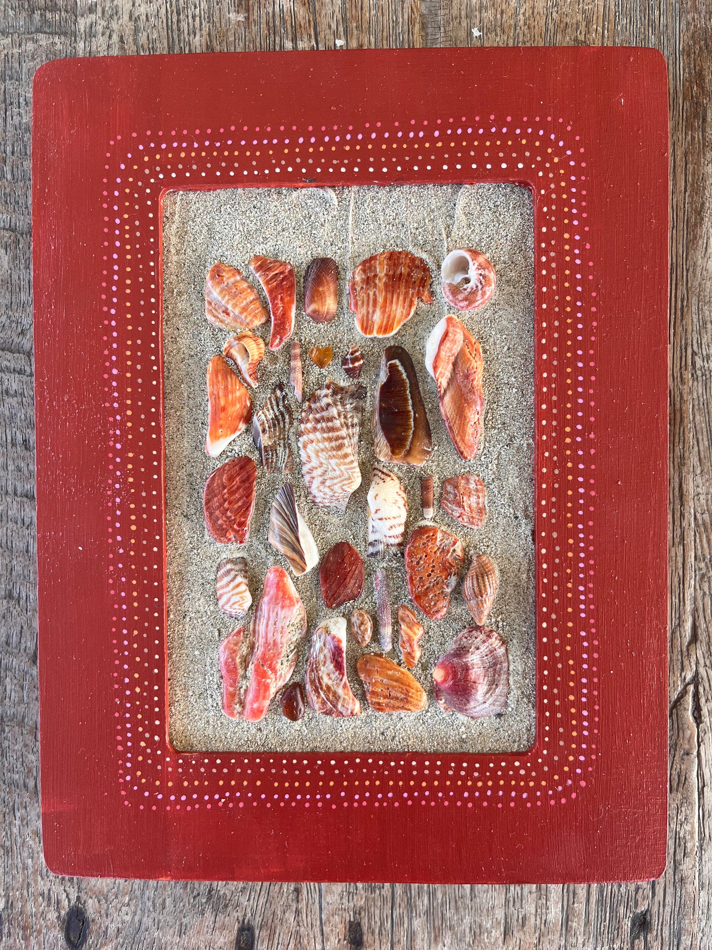 Reds Shell Mosaic