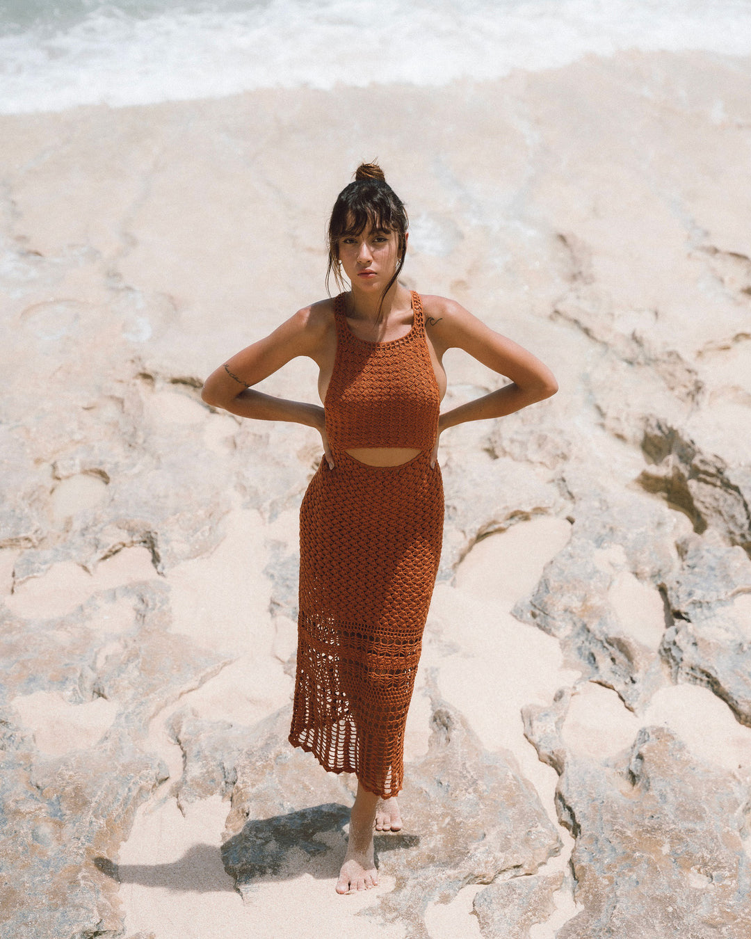 Mentari Crochet Dress