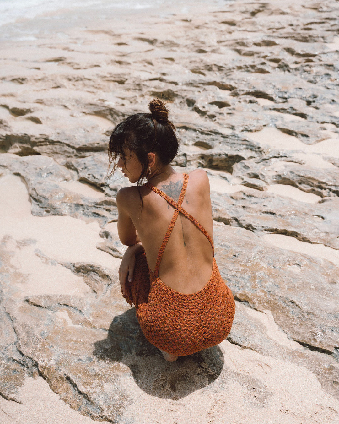 Mentari Crochet Dress