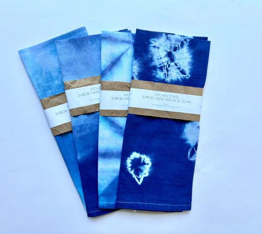 Shibori Towel Handmade