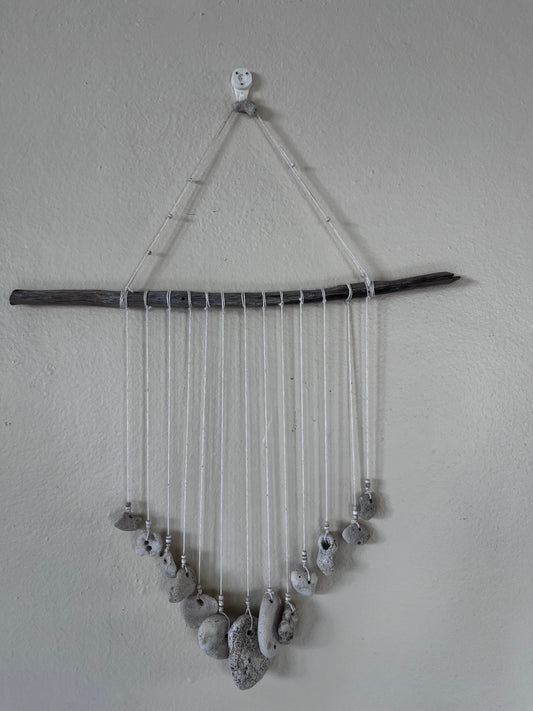 Large Driftwood and Coral Wall Hanging