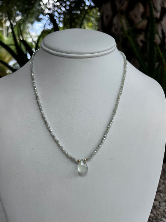 Chalcedony Necklace Locally Made