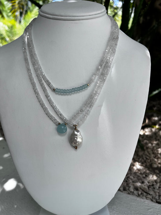 Moonstone Necklace Locally Made
