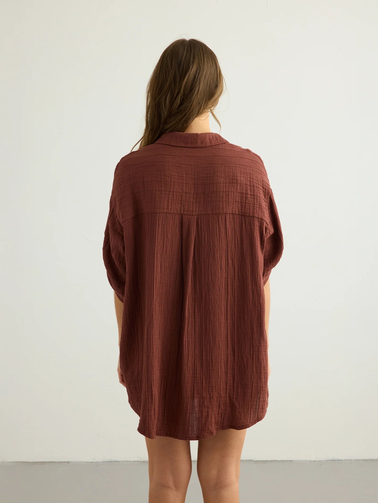 Kaya Oversized Shirt Dress