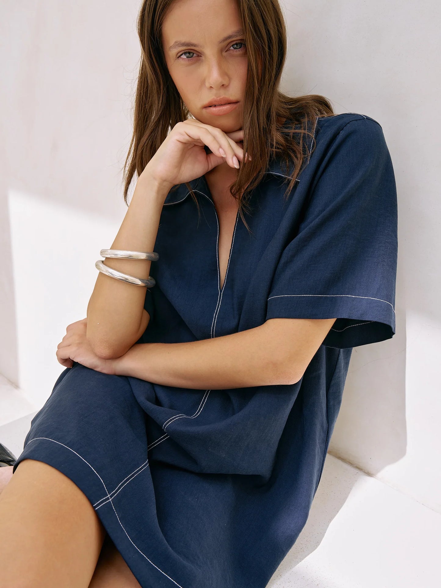 Mae Popover Mini Dress