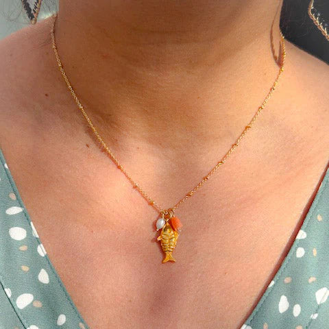 Fish Trio Necklace