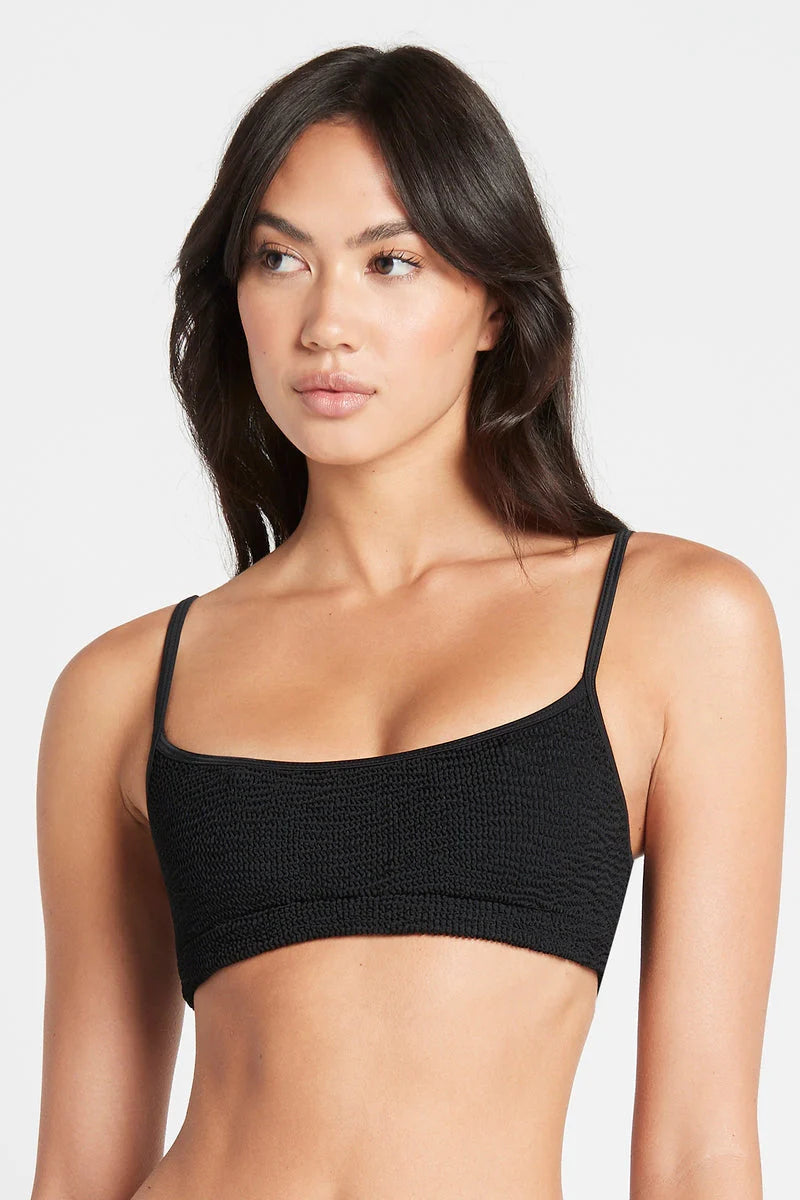 Strap Saint Crop - Black Eco